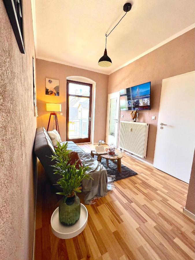 Elbling Apartment Mit Terrasse - Netflix - Parkplatz - Weinbergblick Meißen Εξωτερικό φωτογραφία